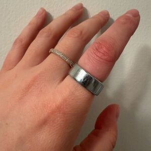 Oura Ring 4 Silver Size 7